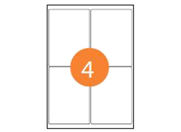 99 1mm x 139mm a4 laser inkjet labels 4 per sheet avery l7169